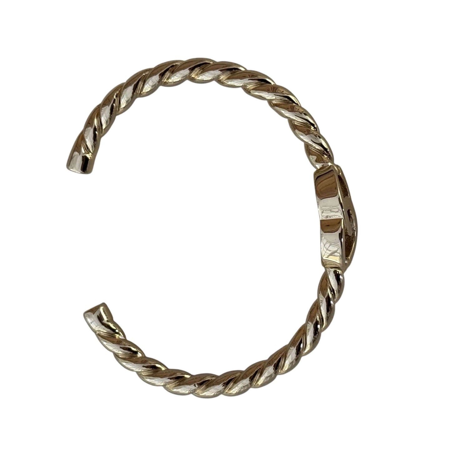 CHANEL Gold CC Cuff Like New Pre-Owned - My Mama Found What