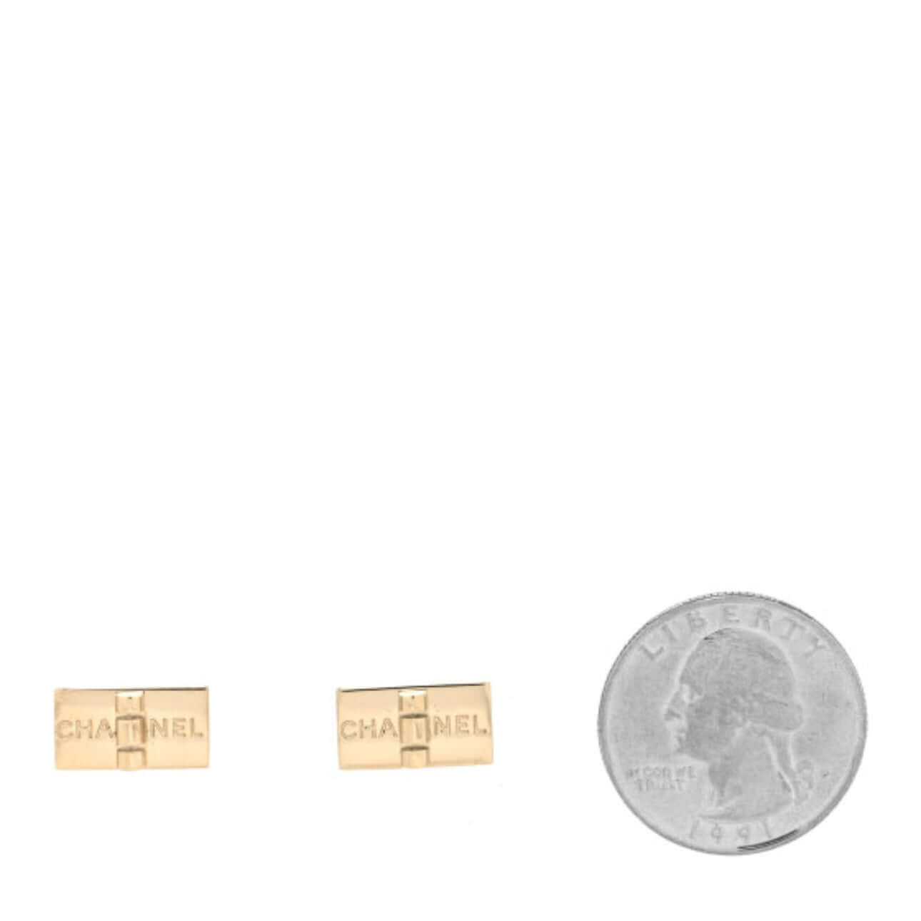 Chanel Gold Mark S22A Earrings Pre-Owned - My Mama Found What My Mama Found What