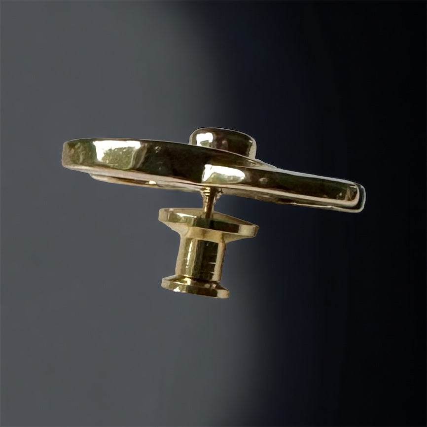 Authentic Chanel Strass CC Lock Style Brooch Pin 22 Pre-Owned - My Mama Found What
