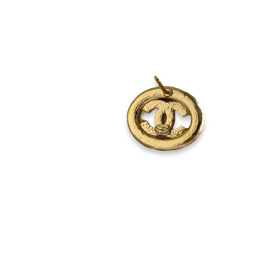 Chanel Gold CC Pre-Owned Earrings - My Mama Found What 