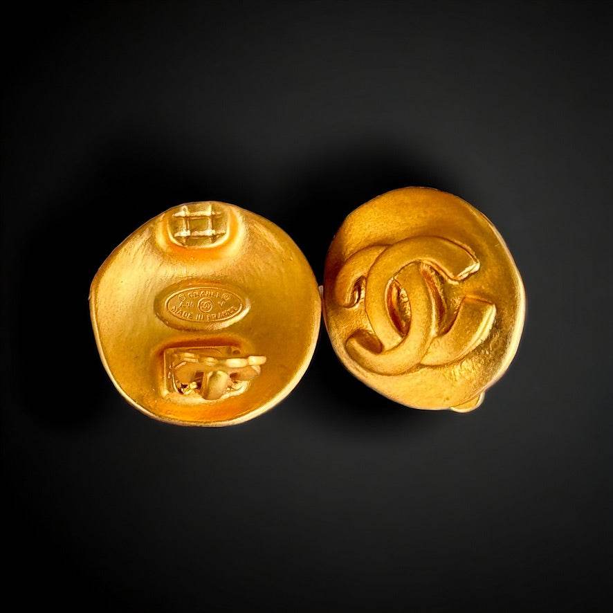 Chanel Gold CC Clip On’s Pre-Owned - My Mama Found What 