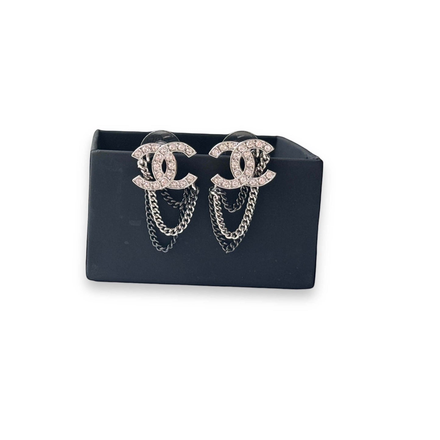 Authentic Chanel Silver Double C with various color chains - Pre-Owned - My Mama Found What 