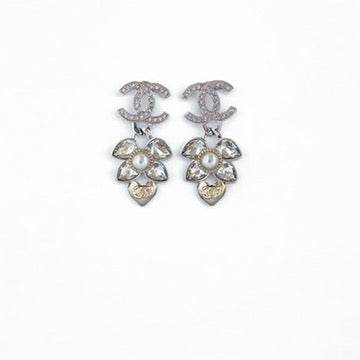 CHANEL Gold CC with Silver Dangle Pre-Owned Earrings S 24 - My Mama Found What 