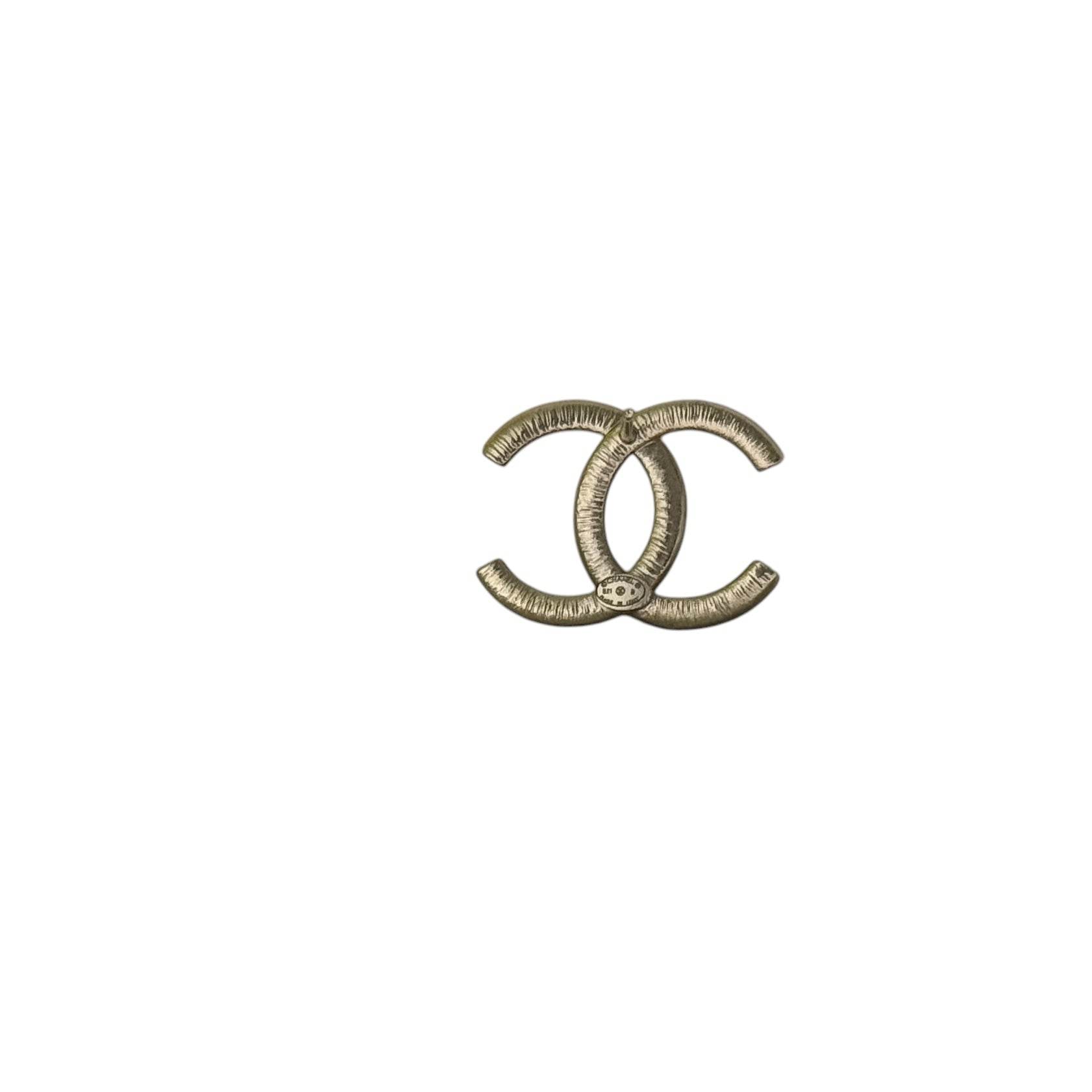 CHANEL Gold CC with crystals Pre-Owned Earrings 21 Minimalist - My Mama Found What 