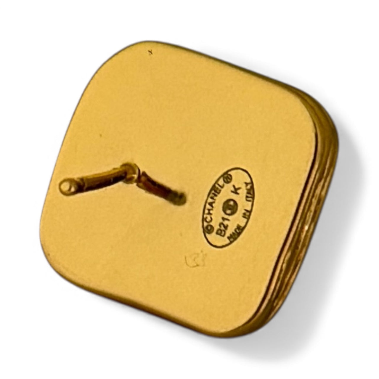 CHANEL Star Gold Crystal Chain Dangle Authentic Pre-Owned Earrings - My Mama Found What  