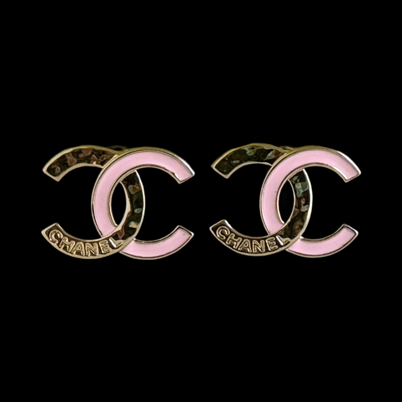 CHANEL Star Gold Crystal Chain Dangle Authentic Pre-Owned Earrings - My Mama Found What   My Mama Found What 