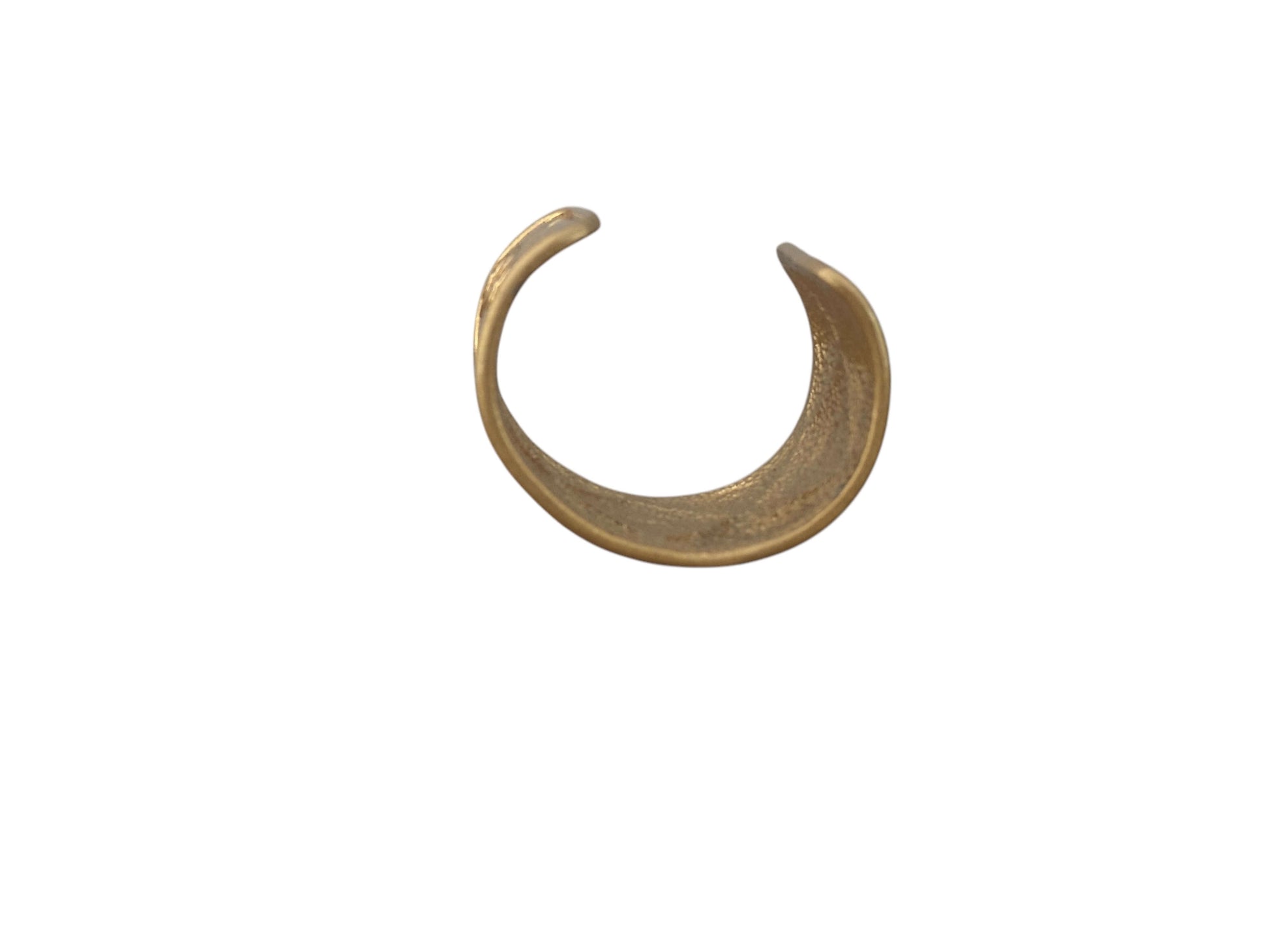 CHANEL Vintage Quilted Gold CC Cuff 