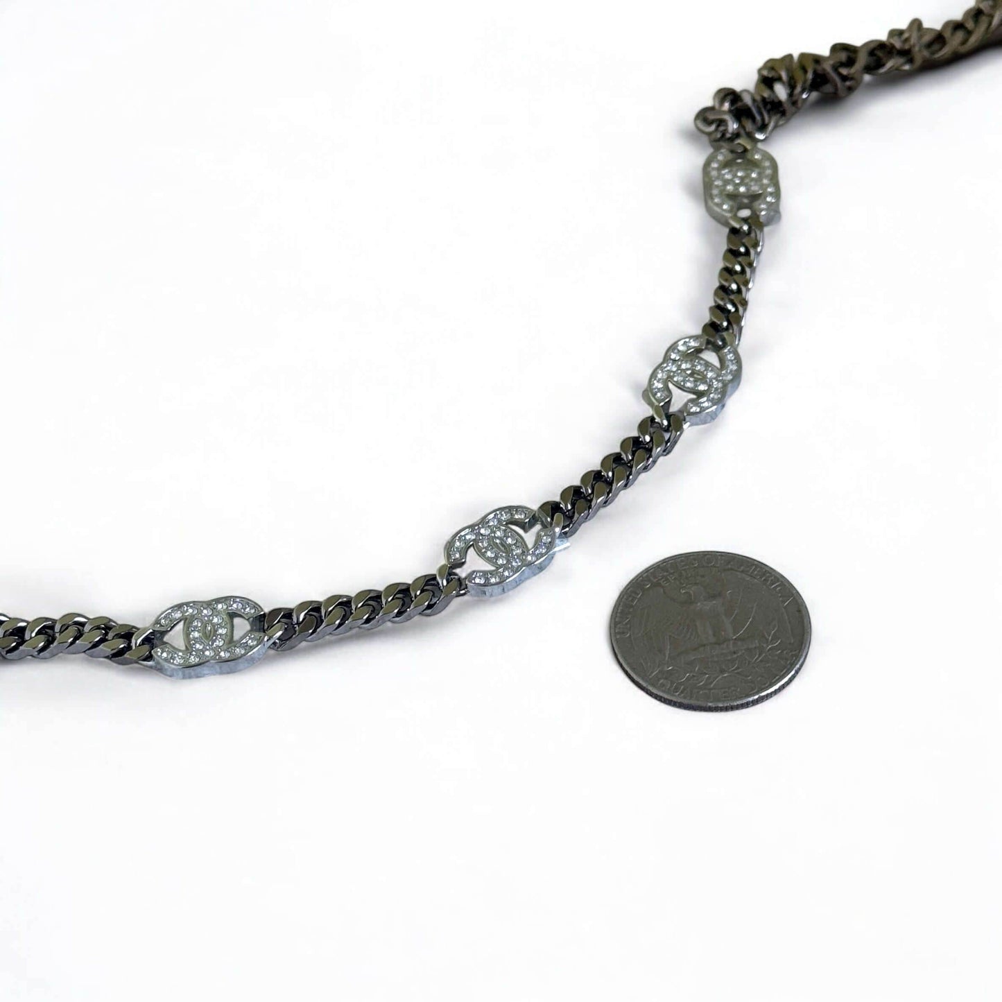 Chanel CC Choker Pre-Owned B 21 I Authentic - My Mama Found What  My Mama Found What 