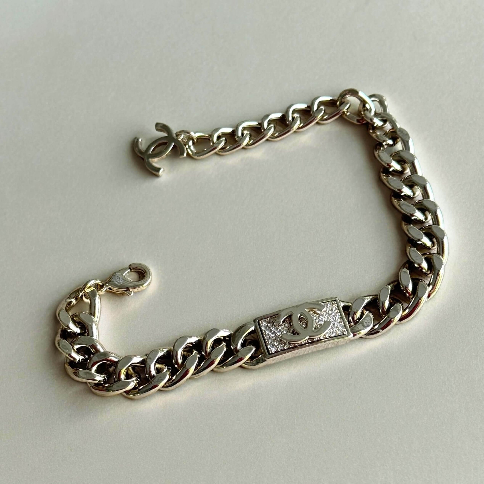 Chanel Gold Chain CC Adjustable Bracelet - My Mama Found What 