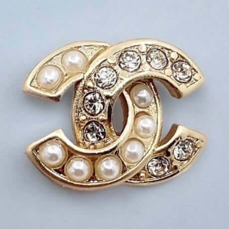 Chanel Gold CC Mini Pre-Owned Earrings