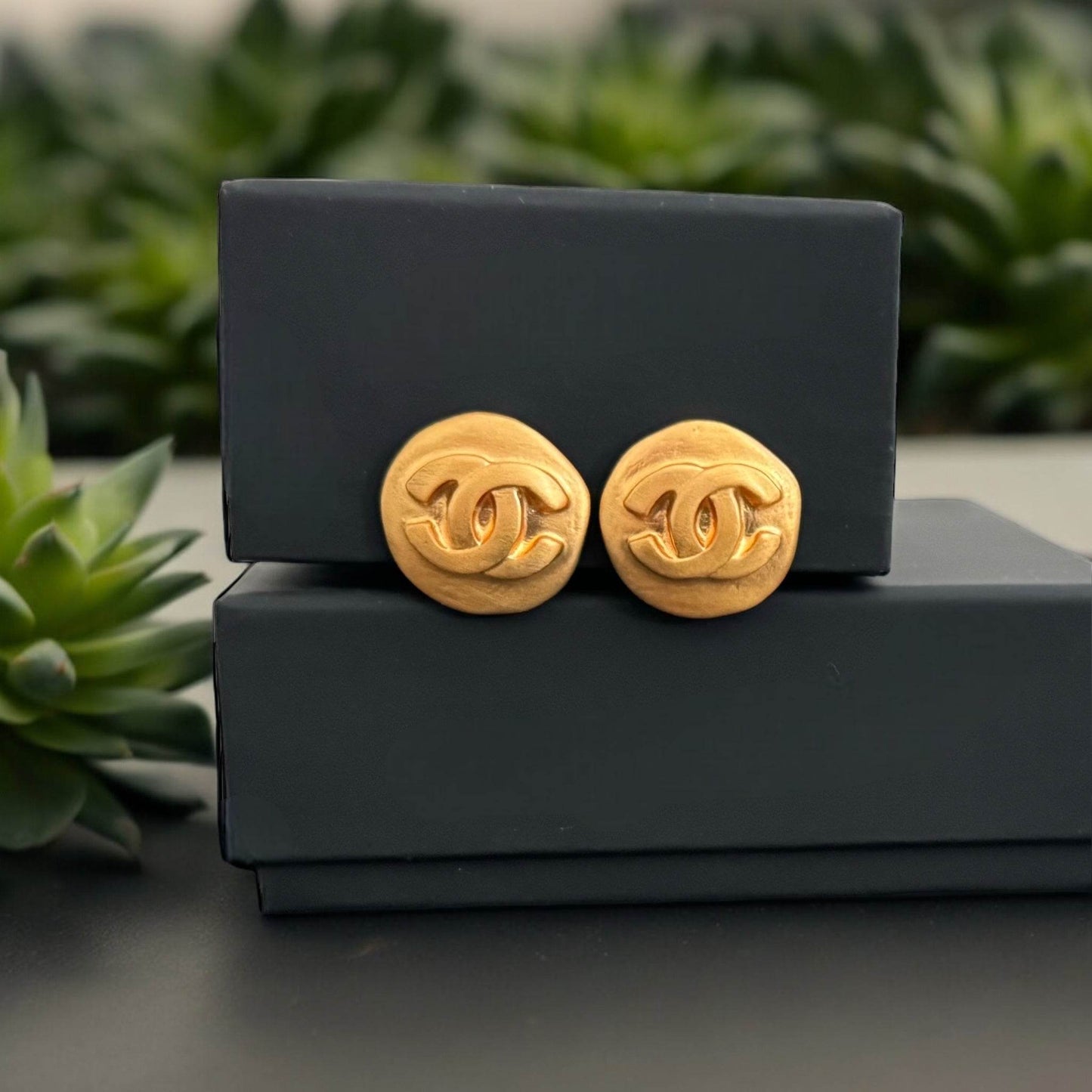 Chanel Gold CC Clip On’s Pre-Owned - My Mama Found What 