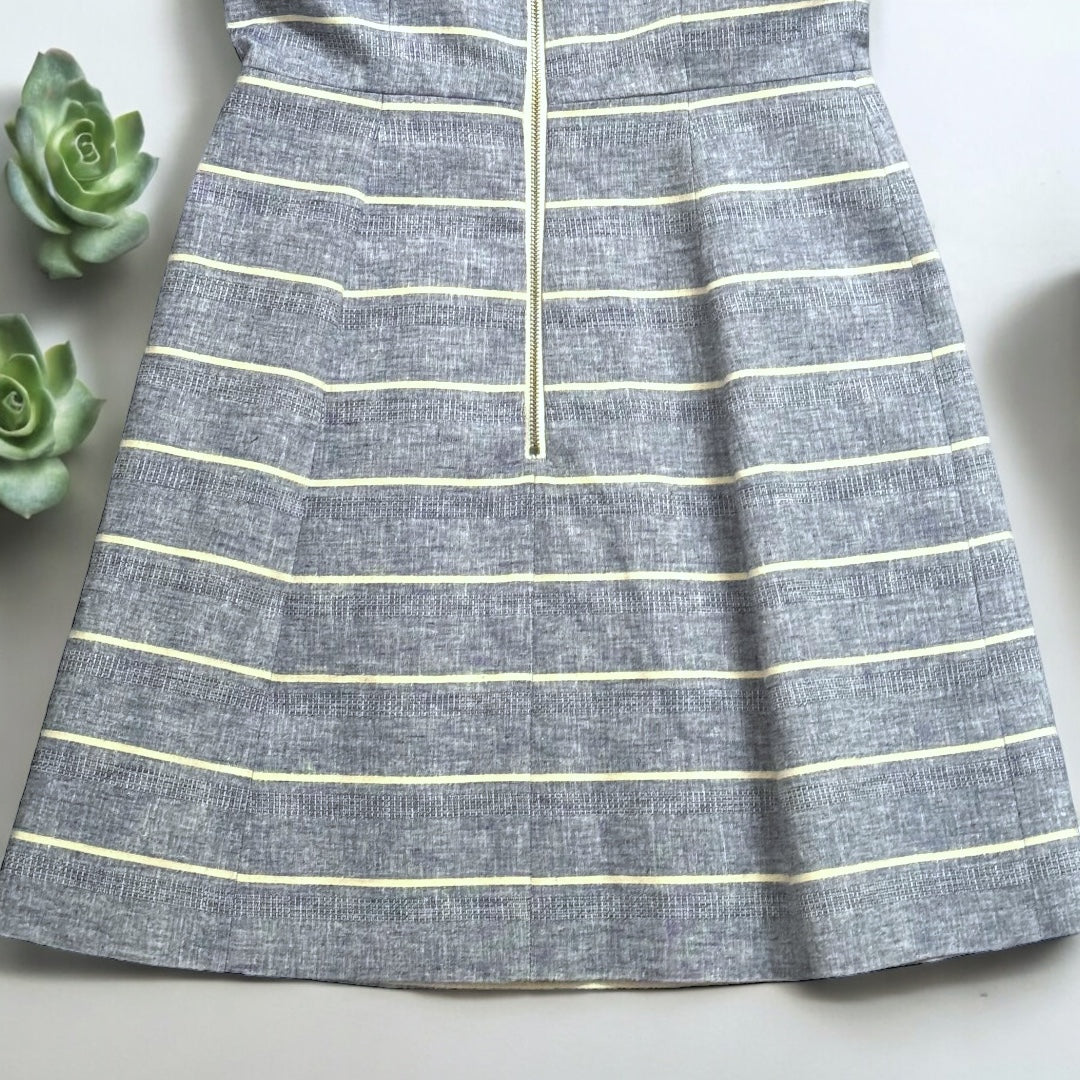 NWT Alice & Olivia Sleeveless Blue & White Striped Lindsey DressBrand New Sold Out Perfect for the warmer months . Very Flattering as it brings in your waist and gives you freedom below ! Lined Zips in the Back Dress this Classic , Minimalist Dress Up . S My Mama Found What 