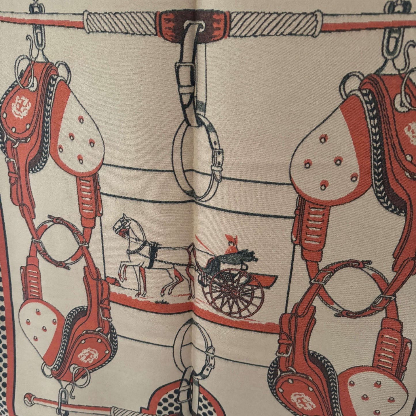 New Equestrian Print Cashmere/Viscose Blend Large Shawl/Scarf
73” x 26” - My Mama Found What   My Mama Found What 