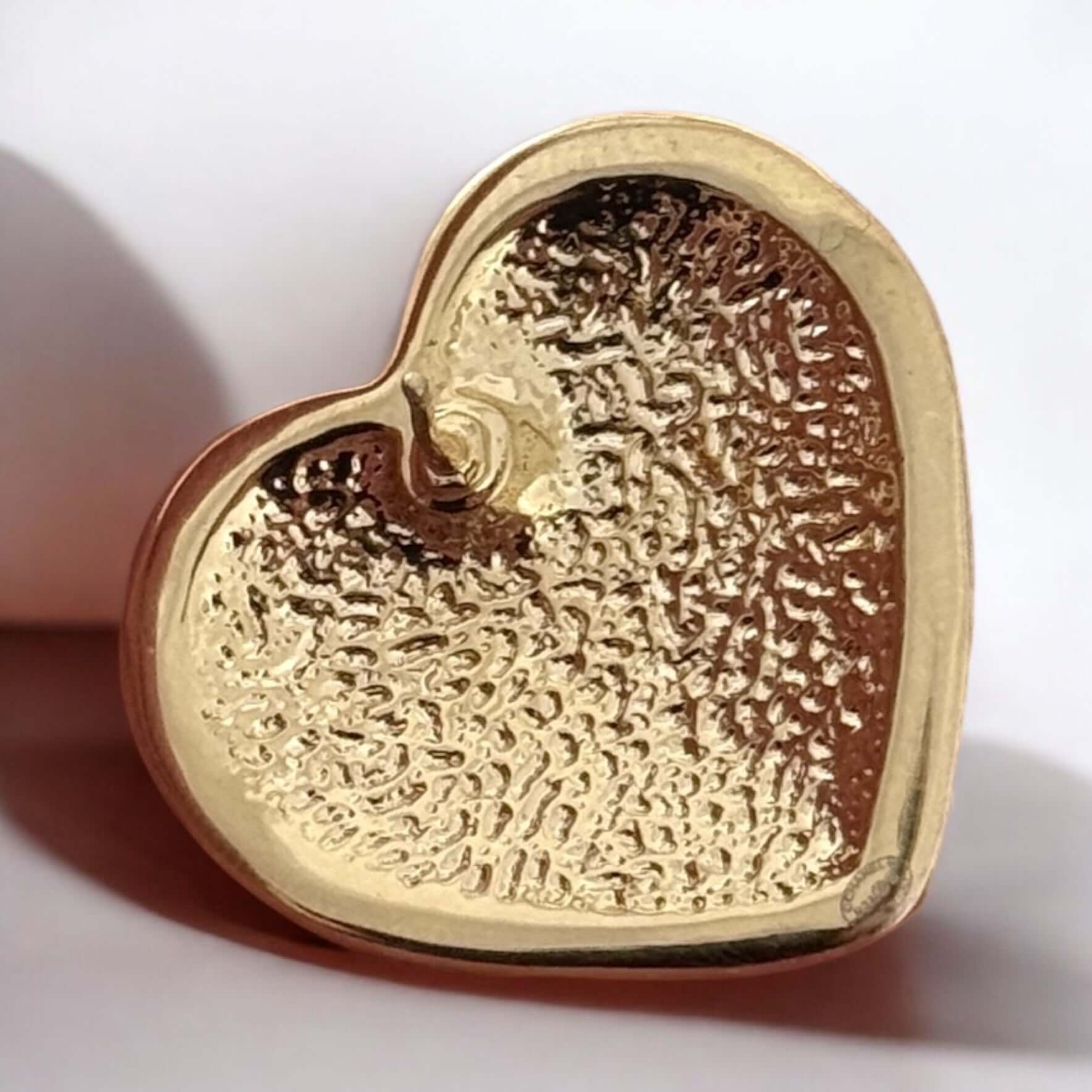 Pre-Owned Authentic Chanel CC Gold Big Heart Earrings - My Mama Found What  