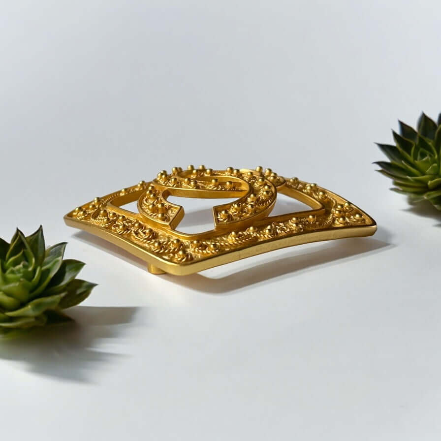 Pre-Owned Authentic Chanel Gold CC Cut Out Brooch - My Mama Found What  